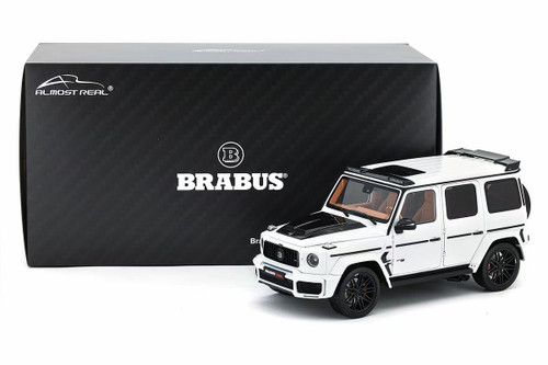 1/18 Almost Real Mercedes-Benz G-Class G63 AMG Brabus G800 (White) Car Model Limited 504 Pieces