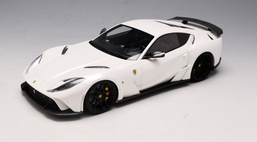 1/18 Ivy Novitec Ferrari 812 GTS N-Largo (Bianco White with Black Wheels) Resin Car Model Limited 66 Pieces