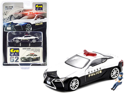 1/64 EraCAR 警察 police GT-R R35 LEXUS LC5 1/64 EraCAR 警察 police GT-R R35 LEXUS LC5 Lexus LC500 Black