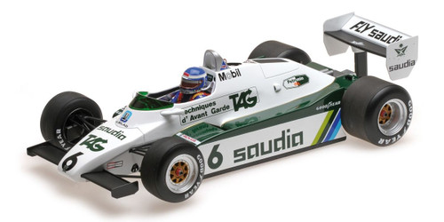 1/43 Minichamps 1982 Keke Rosberg Williams FW08 Dirty Version #6