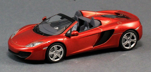 1/43 Minichamps 2012 McLaren MP4-12C Spider (Volcano Orange