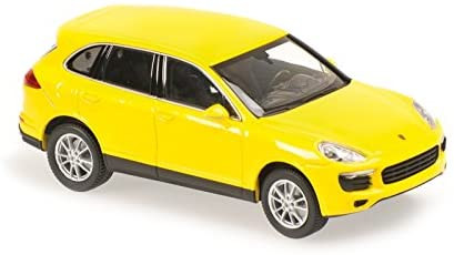 1/43 Minichamps 2014 Porsche Cayenne (Yellow) Diecast Car Model