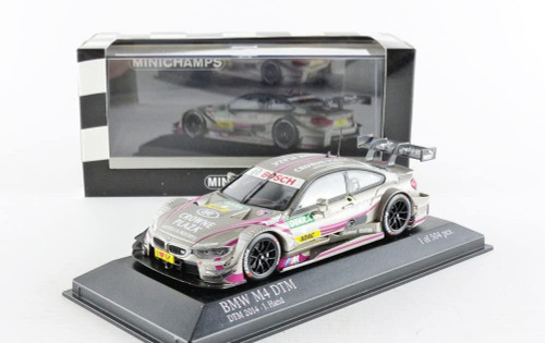 ミニカー  M4 DTM 2014 1/43 Minichamps 2014 BMW M4 DTM #4 DTM BMW-Team-RBM Joey Hand