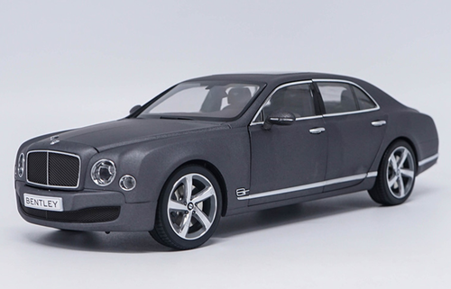 1/18 Kyosho Bentley Mulsanne (Matte Grey) Diecast Car Model