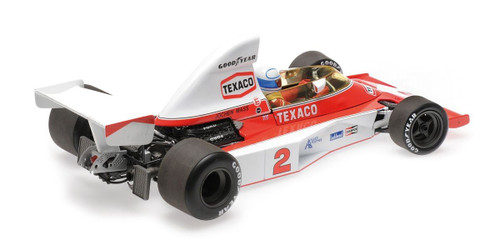 1/18 Minichamps 1975 Jochen Mass McLaren Ford M23 #2 Formula 1 Marlboro Team McLaren Jochen Mass Diecast Car Model