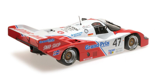 1/18 Minichamps 1983 Porsche 956K #47 1000km Brands Hatch Preston Henn T-Bird Swap Shop Divina Galica, David Sutherland, Preston Henn Diecast Car Model