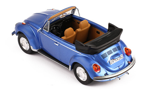 1/43 Premium X Volkswagen VW Beetle Cabriolet (Metallic Blue) Diecast Car Model