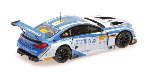 1/43 Minichamps 2017 BMW M6 GT3 #90 5th Macau GT Cup FIST Team AAI Chaz Mostert Diecast Car Model