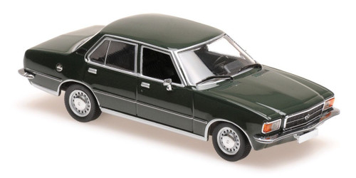 1/43 Minichamps 1975 Opel Rekord D (Dark Green) Diecast Car Model