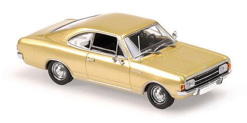 1/43 Minichamps 1966 Opel Rekord C Coupe (Gold) Diecast Car Model