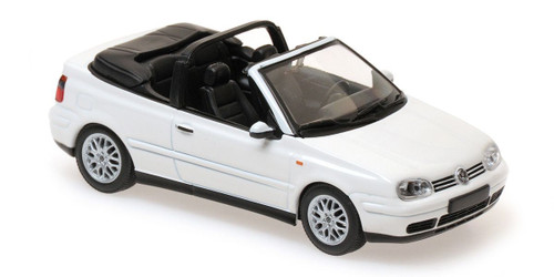 1/43 Minichamps 1998 Volkswagen VW Golf IV Cabriolet (White) Diecast Car Model