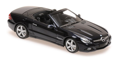 1/43 Minichamps 2008 Mercedes-Benz SL-Class (R230) (Dark Blue Metallic) Diecast Car Model