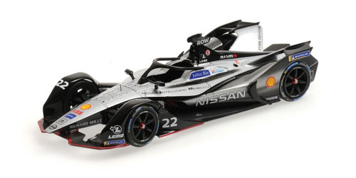 1/43 Minichamps 2018 2019 Oliver Rowland Nissan IM01 #22 Formula E season 5 Car Model