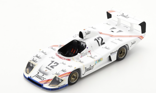 1/18 Spark Porsche 936/81 No.12 24H Le Mans 1981 J. Mass - V. Schuppan - H. Haywood Car Model