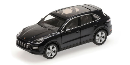 1/18 Minichamps 2017 Porsche Cayenne Turbo S (Blue Grey Metallic