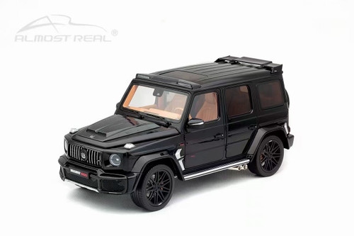 1/18 Almost Real Mercedes-Benz G-Class G63 AMG Brabus G800 (Black) Car Model Limited