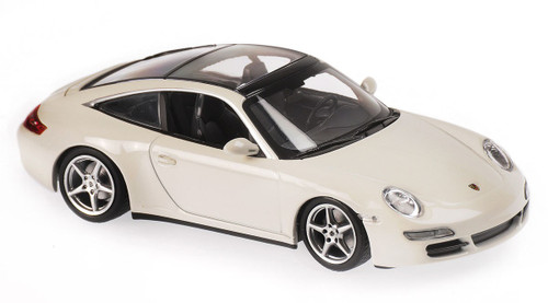 1/43 Minichamps 2006 Porsche 911 (997) Targa (White) Car Model