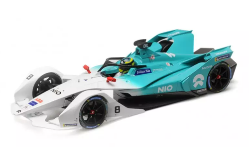 1/18 Minichamps 2018 2019 Tom Dillmann NIO Sport 004 #8 Formula E Season 5 Car Model