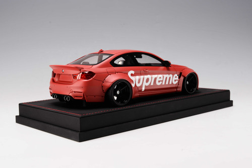 1/18 BMW M4 F82 Liberty Walk Widebody (Matte Black) Resin Car