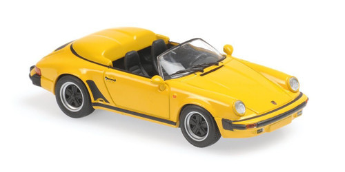 1/43 Minichamps 1988 Porsche 911 Speedster (Yellow) Car Model