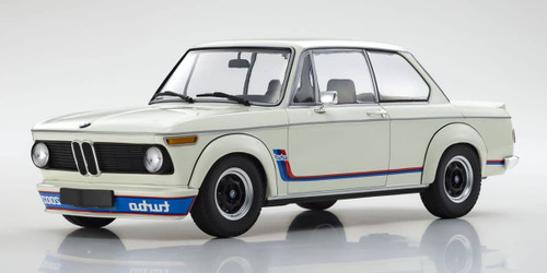1/18 Minichamps 1973 BMW 2002 Turbo (E20) (White) Diecast Car Model