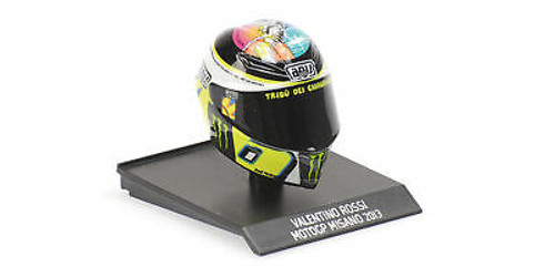 1/10 Minichamps Valentino Rossi MotoGP Misano 2013 AGV Helmet Model
