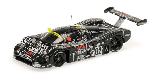 1/18 Minichamps 1988 Sauber-Mercedes C9 #62 24h LeMans Klaus Niedzwiedz, Kenny Acheson Diecast Car Model