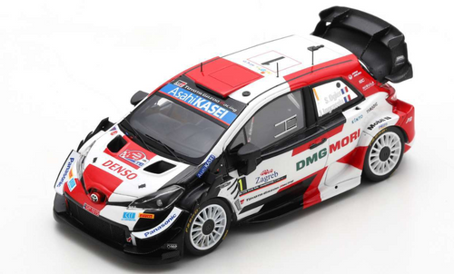 1/43 TOYOTA Yaris WRC No.1 Winner Rally Croatia 2021  Sébastien Ogier - Julien Ingrassia