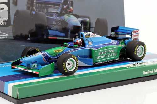 1/43 Minichamps 1994 Michael Schumacher Benetton B194 #5 European GP F1 ...