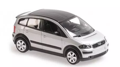 1/43 Minichamps 2000 Audi A2 (8Z) (Silver) Car Model