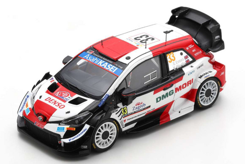 1/43 TOYOTA Yaris WRC No.33 2nd Rally Croatia 2021 Elfyn Evans - Scott Martin