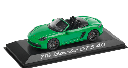 1/43 Dealer Edition 2020 Porsche Boxster GTS 4.0 (Python Green) Car Model