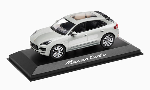 1/43 Minichamps Porsche Macan Turbo (Chalk Grey) Car Model