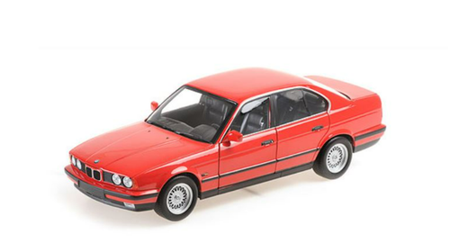 1/18 Minichamps BMW 535i (E34) (Red) Diecast Car Model