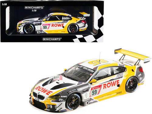 1/18 Minichamps 2020 BMW M6 GT3 #99 Winner 24h Nürburgring Rowe Racing Alexander Sims, Nicky Catsburg, Nick Yelloly Car Model