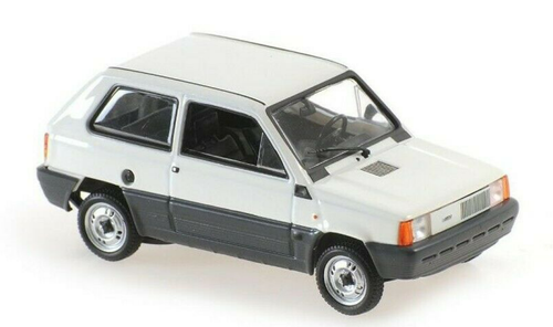 1/43 Minichamps 1980 Fiat Panda (White & Grey) Car Model