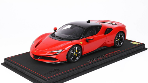 1/18 BBR Ferrari SF90 Stradale (Rosso Corsa 322 Red) Resin Car Model Limited 210 Pieces