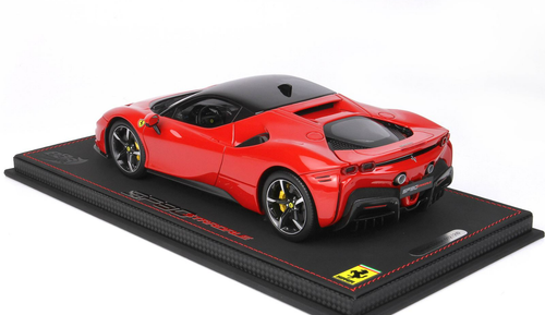 1/18 BBR Ferrari SF90 Stradale (Rosso Corsa 322 Red) Resin Car Model Limited 210 Pieces