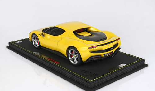 1/18 BBR Ferrari 296 GTB (Modena Yellow) Resin Car Model Limited 99 Pieces