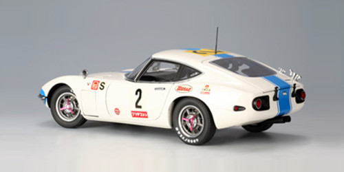 1/18 AUTOart TOYOTA 2000GT 2000 GT 24 HRS FUJI 1967 #1 Diecast Car