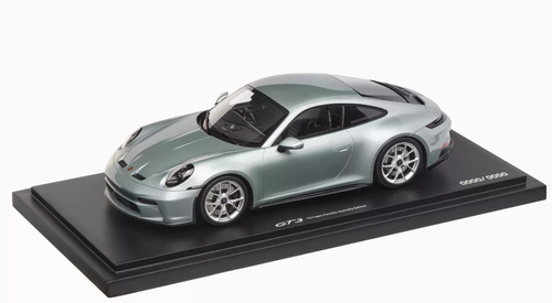 1/43 Dealer Edition 2021 Porsche 911 (992) GT3 Touring 70 Years Porsche Australia (Silver Grey) Car Model