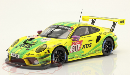 1/18 Minichamps 2021 Porsche 911 GT3 R #911 Winner 24h Nürburgring Manthey-Racing Matteo Cairoli, Kévin Estre, Michael Christensen Car Model Limited 300 Pieces