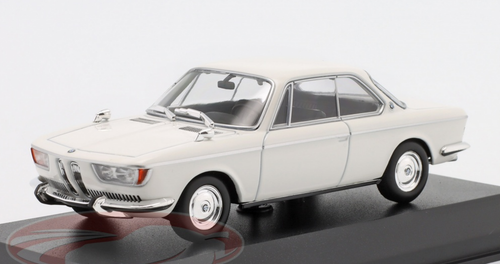 1/43 Minichamps 1967 BMW 2000 CS Coupe (White) Car Model