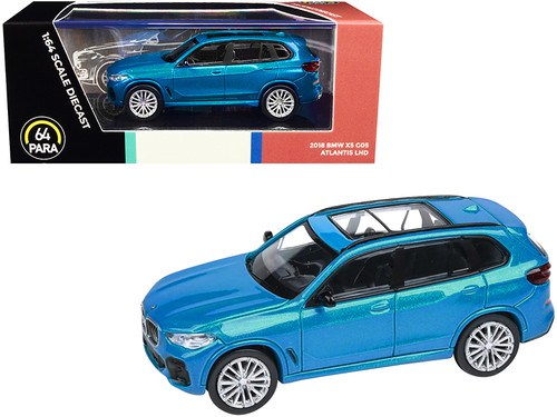 1/64 Paragon BMW X5 (G05) with Sunroof (Tanzanite Blue Metallic