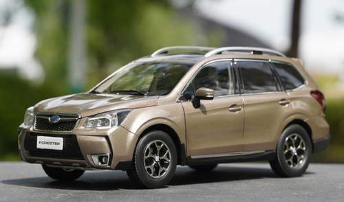 1/18 Dealer Edition Subaru Forester (2014-2018 SJ 4th Generation) (Brown, Bronze) Diecast Car Model