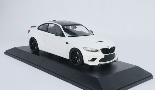 1/18 Minichamps BMW M2 CS F87 (White with Black Wheels) Diecast Car Model