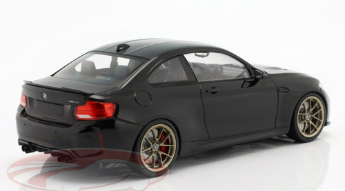 1/18 Minichamps BMW M2 CS F87 (Black Metallic with Golden Wheels) Diecast Car Model