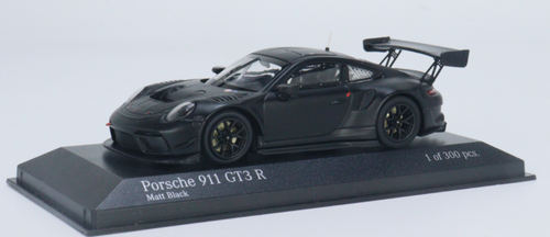 1/43 MINICHAMPS PORSCHE 911 GT3 R (991.2) - 2020 - MATT BLACK Diecast Sealed