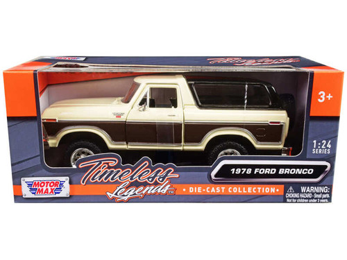1978 Ford Bronco Ranger XLT with Spare Tire Black and Red