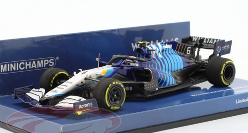 1/43 Minichamps 2021 Nicholas Latifi Williams FW43B #6 Bahrain GP F1 Car Model